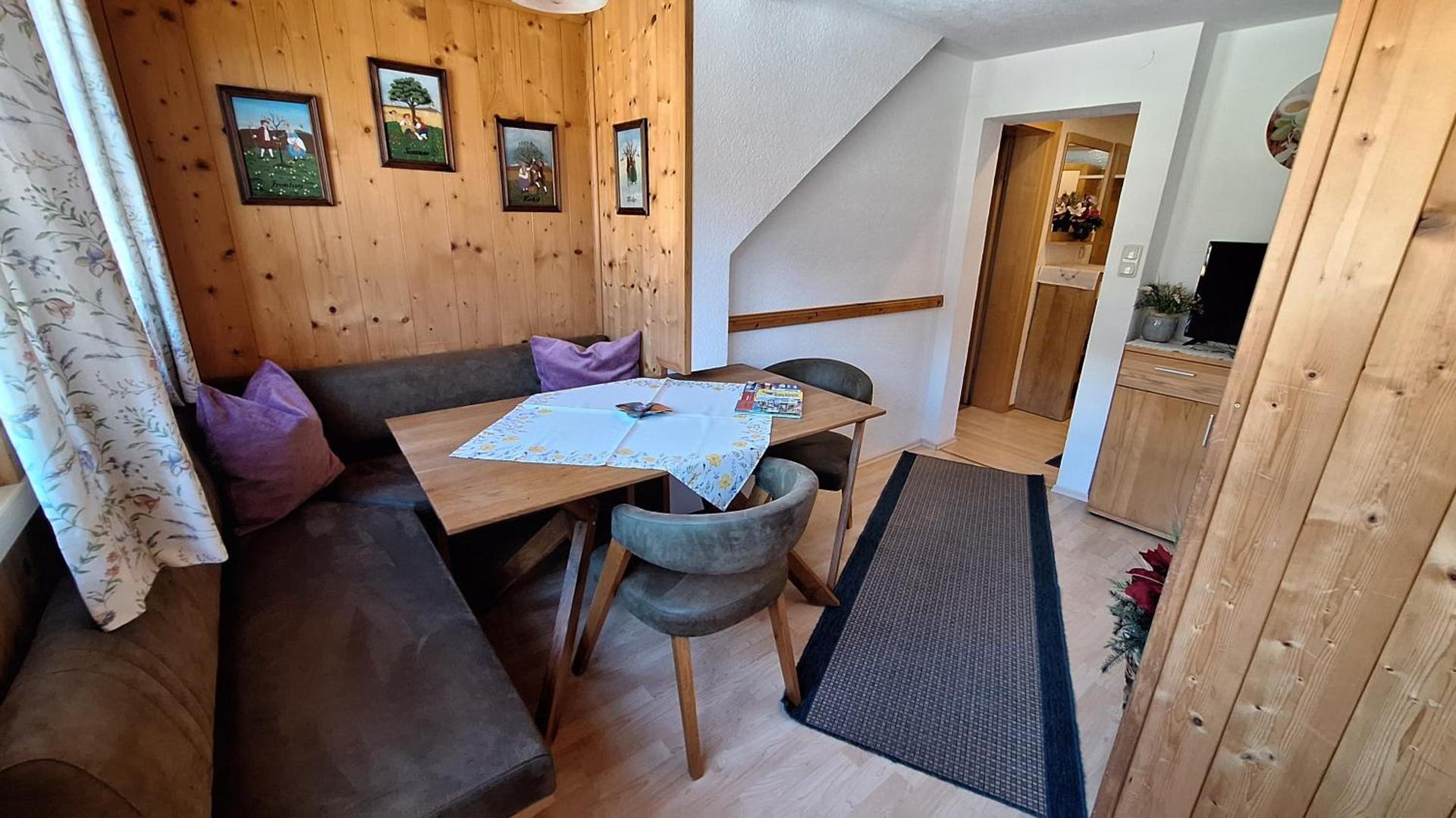 Apartment mit Gartenblick